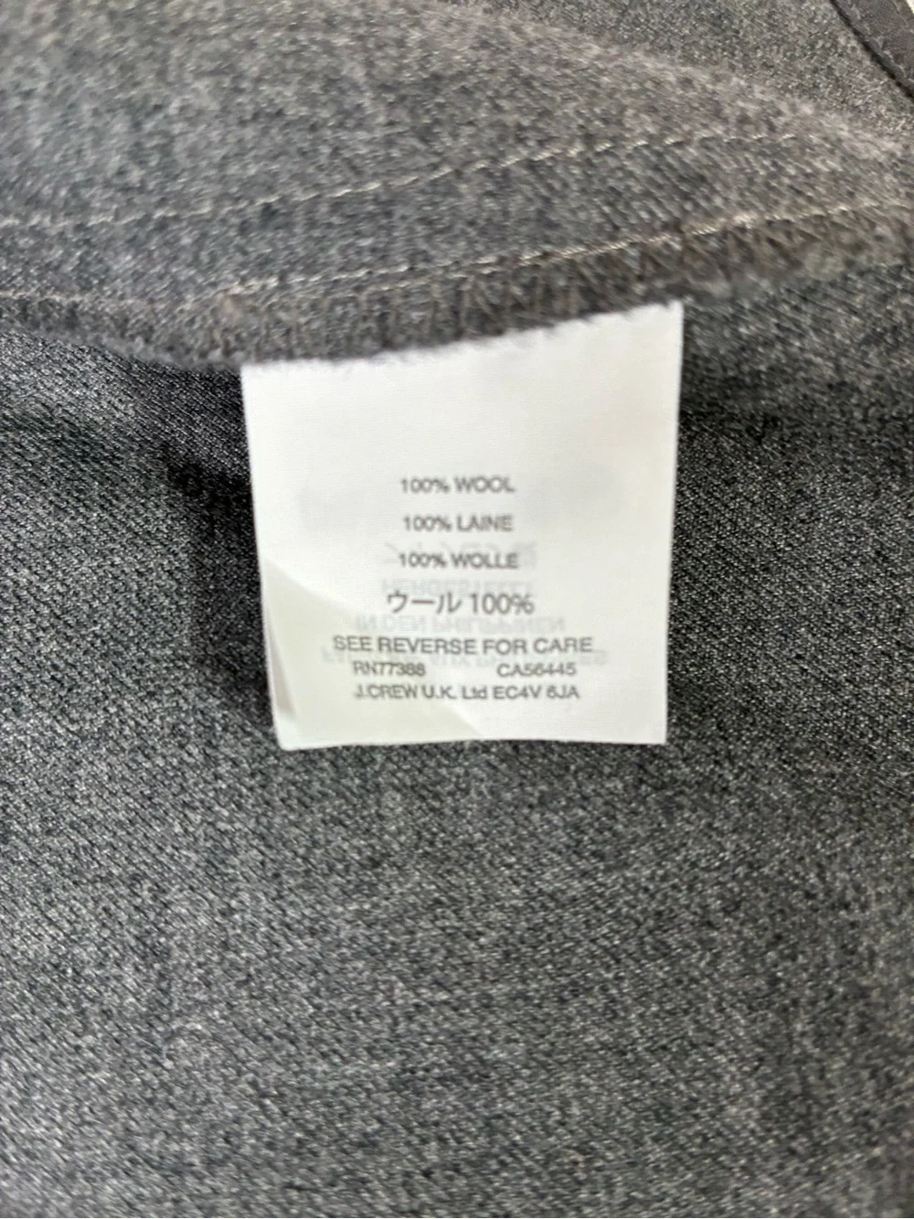 J. Crew please check